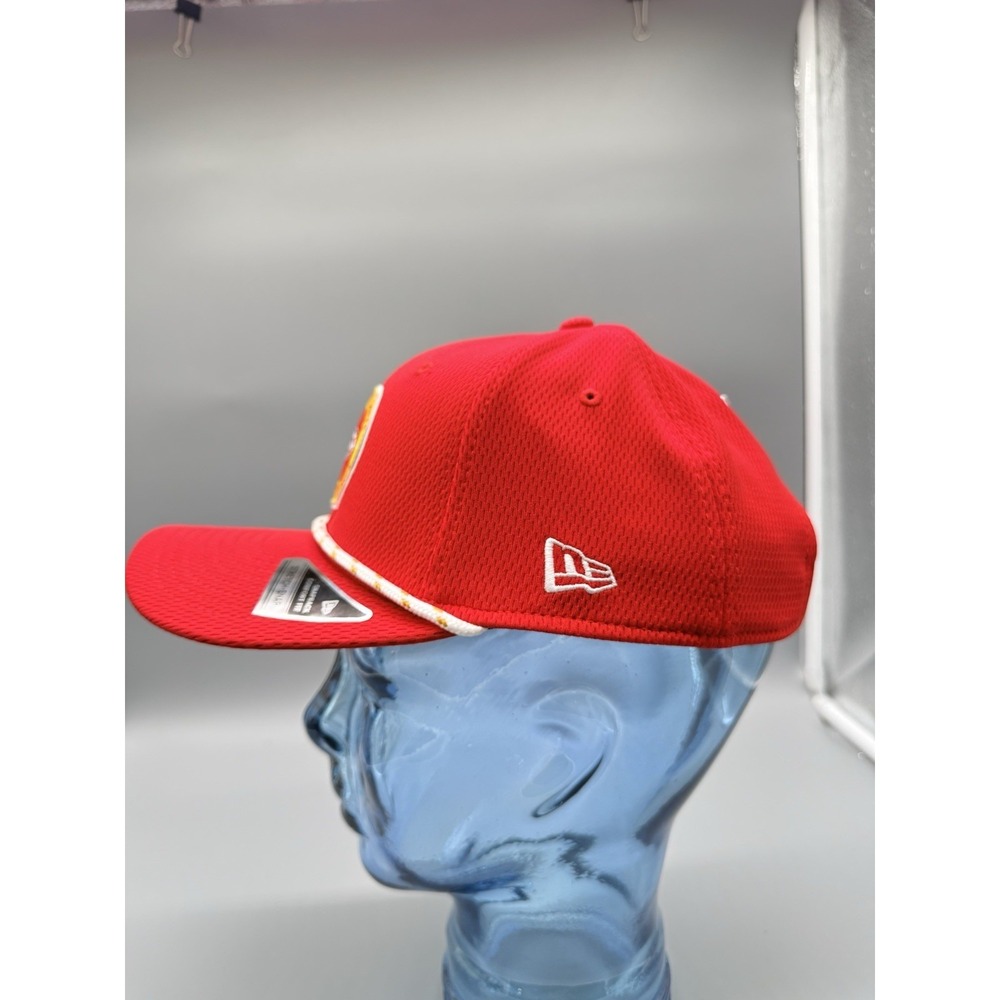 New Era Men's Kansas City Chiefs Sideline 9Seventy Adjustable Rope Hat NEW - Picture 4 of 7